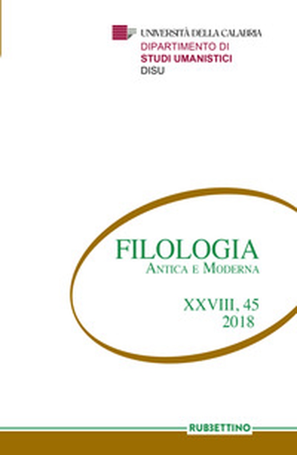Filologia antica e moderna - Librerie.coop Filologia antica e moderna - Librerie.coop
