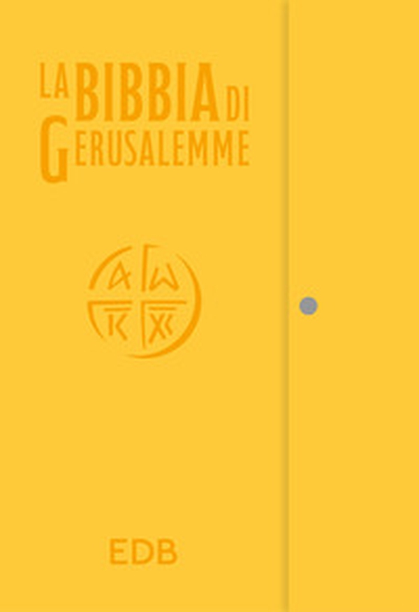 La Bibbia di Gerusalemme. Ediz. gialla - Librerie.coop La Bibbia di Gerusalemme. Ediz. gialla - Librerie.coop