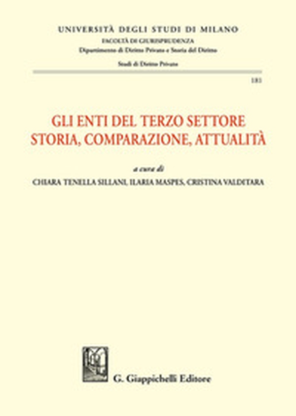 Gli enti del terzo settore. Storia, comparazione, attualità - Librerie.coop Gli enti del terzo settore. Storia, comparazione, attualità - Librerie.coop