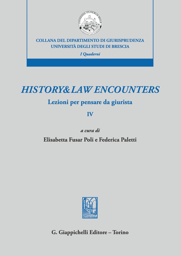 History&Law Encounters - e-Book - Librerie.coop History&Law Encounters - e-Book - Librerie.coop
