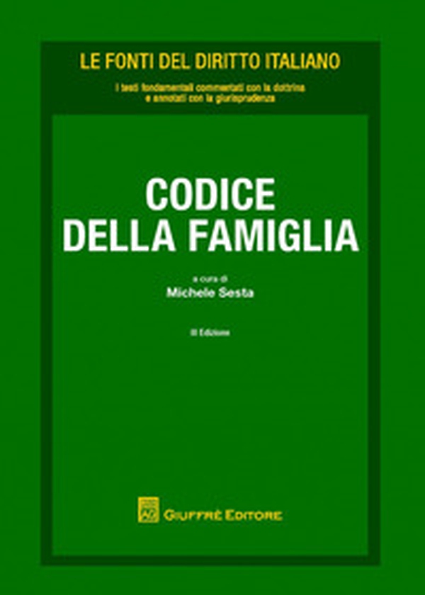 Codice della famiglia - Librerie.coop Codice della famiglia - Librerie.coop