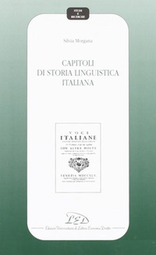 Capitoli di storia linguistica italiana - Librerie.coop Capitoli di storia linguistica italiana - Librerie.coop
