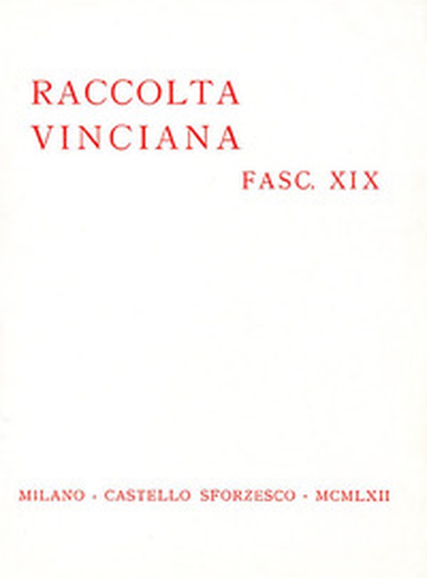 Raccolta Vinciana - Vol. 19 - Librerie.coop Raccolta Vinciana - Vol. 19 - Librerie.coop