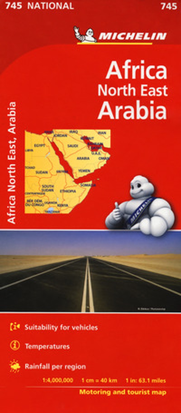 Africa nord-est, Arabia 1:4.000.000 - Librerie.coop Africa nord-est, Arabia 1:4.000.000 - Librerie.coop