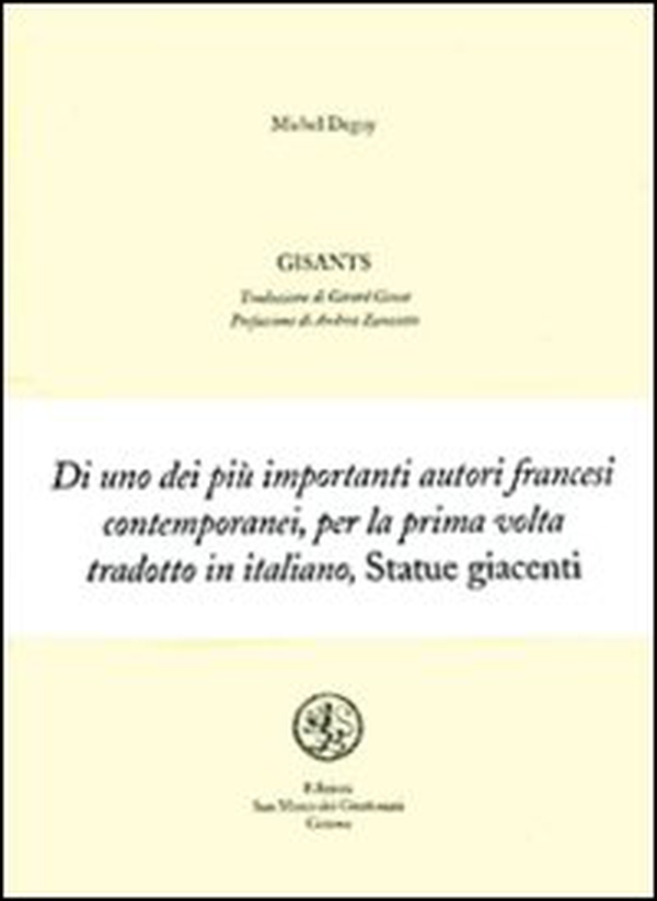 Gisants - Librerie.coop Gisants - Librerie.coop