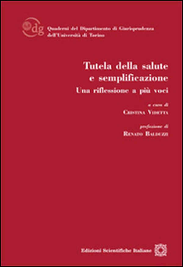 Tutela della salute e semplificazione - Librerie.coop Tutela della salute e semplificazione - Librerie.coop