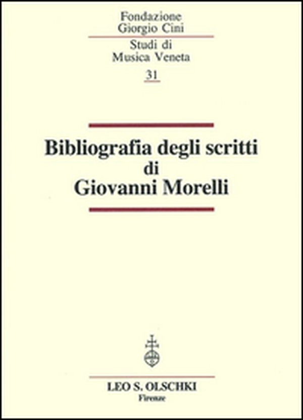 Bibliografia degli scritti di Giovanni Morelli - Librerie.coop Bibliografia degli scritti di Giovanni Morelli - Librerie.coop