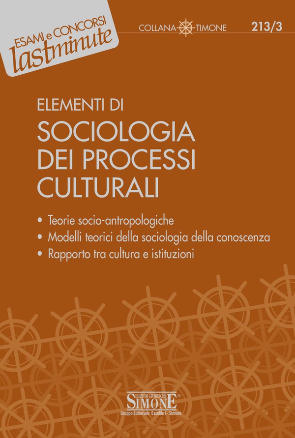 Elementi di Sociologia dei Processi Culturali - Librerie.coop Elementi di Sociologia dei Processi Culturali - Librerie.coop