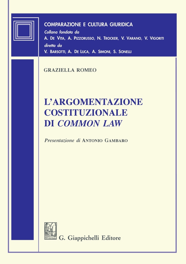 L'argomentazione costituzionale di common law - Librerie.coop L'argomentazione costituzionale di common law - Librerie.coop