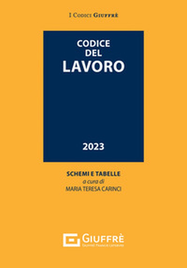 Codice del lavoro - Librerie.coop Codice del lavoro - Librerie.coop