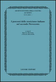 I percorsi dello storicismo italiano nel secondo Novecento - Librerie.coop