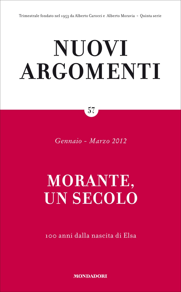 Nuovi Argomenti (57) - Librerie.coop Nuovi Argomenti (57) - Librerie.coop