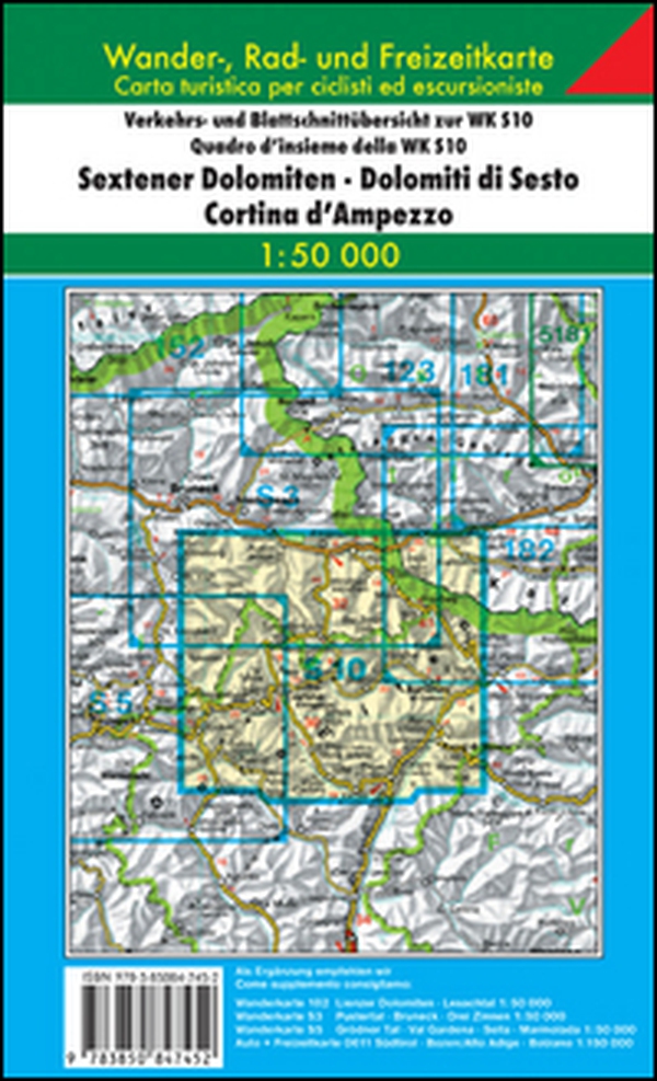 DOLOMITI SESTO CORTINA 50.000 - Librerie.coop DOLOMITI SESTO CORTINA 50.000 - Librerie.coop