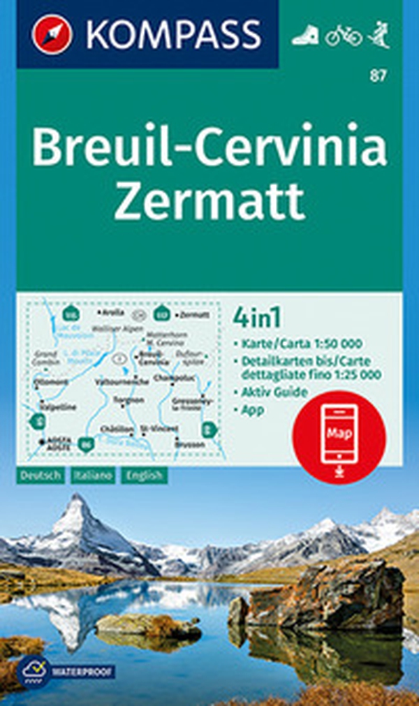 Carta escursionistica n. 87. Breuil-Cervinia, Zermatt 1:50.000 - Librerie.coop Carta escursionistica n. 87. Breuil-Cervinia, Zermatt 1:50.000 - Librerie.coop