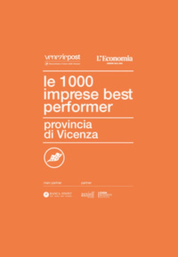 Le 1000 imprese best performer 2023. Provincia di Vicenza - Librerie.coop Le 1000 imprese best performer 2023. Provincia di Vicenza - Librerie.coop