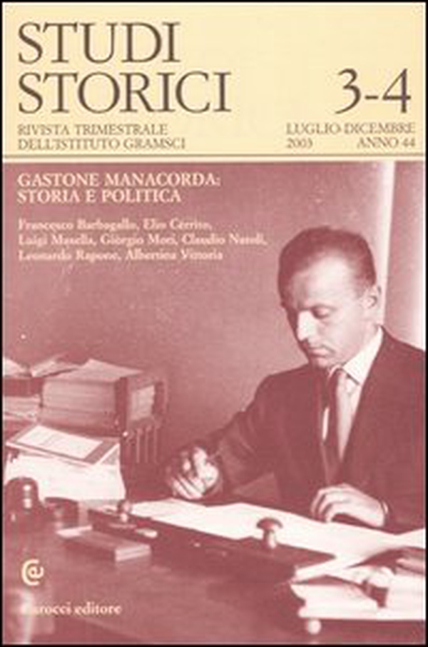 Studi storici (2003) vol. 3-4 - Librerie.coop Studi storici (2003) vol. 3-4 - Librerie.coop
