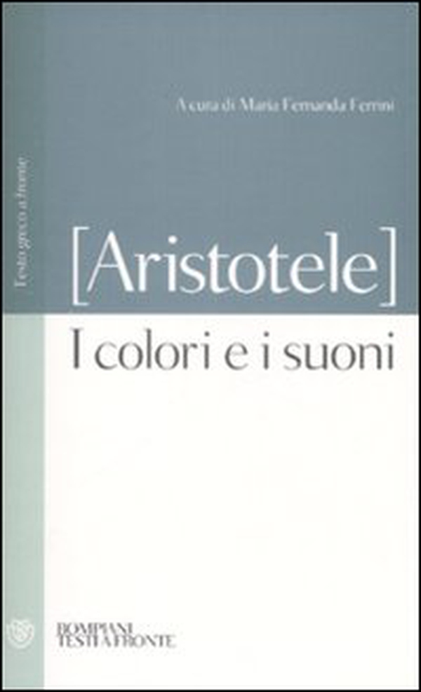 I colori e i suoni. Testo greco a fronte - Librerie.coop I colori e i suoni. Testo greco a fronte - Librerie.coop