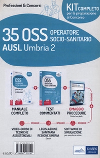 Kit concorso 35 OSS AUSL Umbria 2. Manuali di teoria e test commentati per tutte le prove - Librerie.coop
