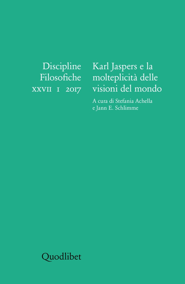 Karl Jaspers e la molteplicità delle visioni del mondo - Librerie.coop Karl Jaspers e la molteplicità delle visioni del mondo - Librerie.coop