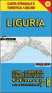 Carta stradale turistica della Liguria - Librerie.coop
