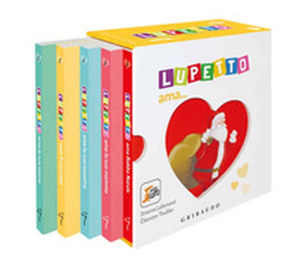 Lupetto ama...: Lupetto ama la sua mamma-Lupetto ama il suo papà-Lupetto ama la maestra-Lupetto ama la sua nonna-Lupetto ama Babbo Natale. Amico lupo - Librerie.coop Lupetto ama...: Lupetto ama la sua mamma-Lupetto ama il suo papà-Lupetto ama la maestra-Lupetto ama la sua nonna-Lupetto ama Babbo Natale. Amico lupo - Librerie.coop