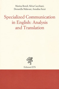 Specialized communication in english: analysis and translation - Librerie.coop