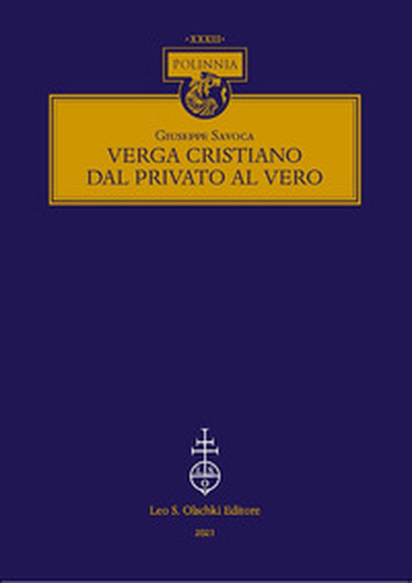 Verga cristiano, dal privato al vero - Librerie.coop Verga cristiano, dal privato al vero - Librerie.coop