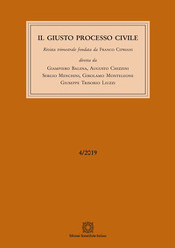 Il giusto processo civile - Vol. 4 - Librerie.coop Il giusto processo civile - Vol. 4 - Librerie.coop