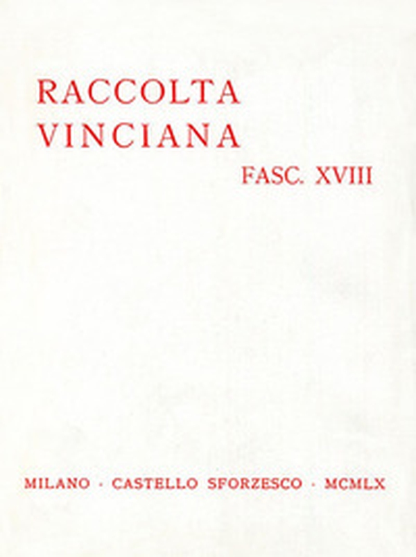 Raccolta Vinciana - Vol. 18 - Librerie.coop Raccolta Vinciana - Vol. 18 - Librerie.coop