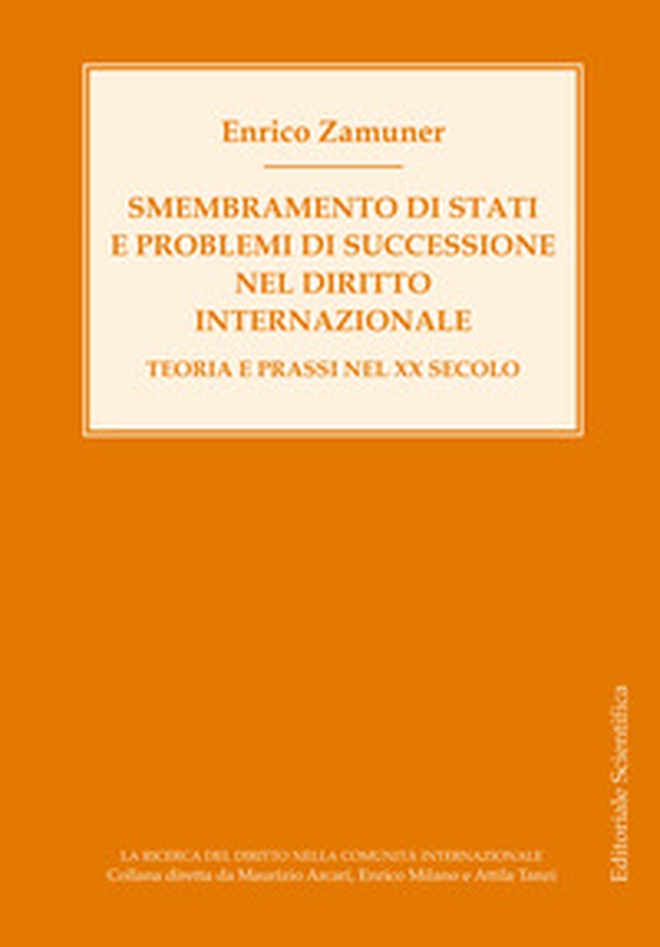 Smembramento di stati e problemi di successione nel diritto internazionale. Teoria e prassi nel XX secolo - Librerie.coop Smembramento di stati e problemi di successione nel diritto internazionale. Teoria e prassi nel XX secolo - Librerie.coop