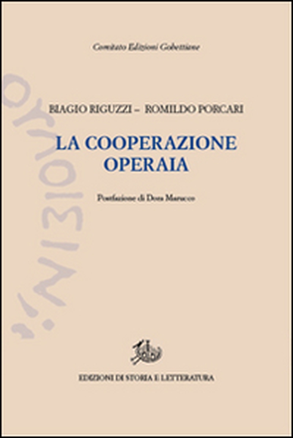 La cooperazione operaia - Librerie.coop La cooperazione operaia - Librerie.coop