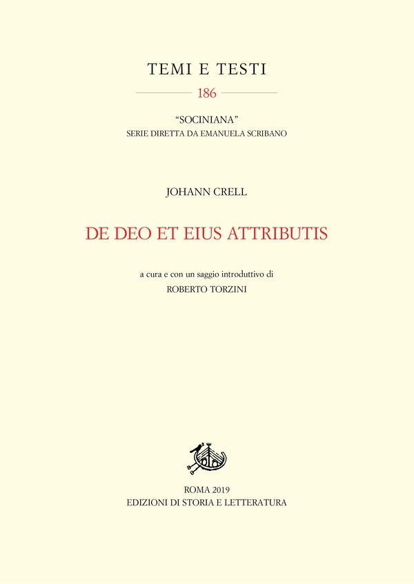 De Deo et eius attributis - Librerie.coop De Deo et eius attributis - Librerie.coop