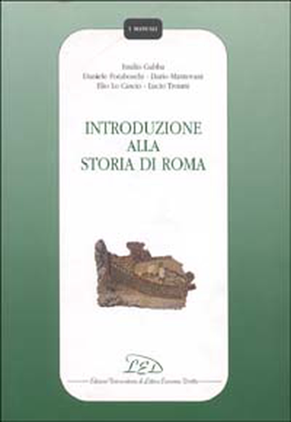Introduzione alla storia di Roma - Librerie.coop Introduzione alla storia di Roma - Librerie.coop