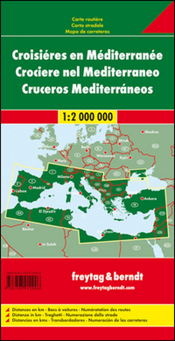 Crociere nel Mediterraneo 1:2.000.000 - Librerie.coop Crociere nel Mediterraneo 1:2.000.000 - Librerie.coop