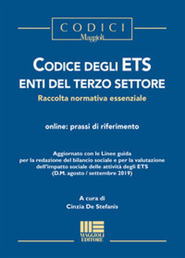 Codice degli ETS enti del terzo settore - Librerie.coop Codice degli ETS enti del terzo settore - Librerie.coop