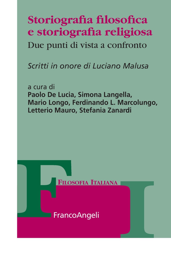 Storiografia filosofica e storiografia religiosa - Librerie.coop Storiografia filosofica e storiografia religiosa - Librerie.coop