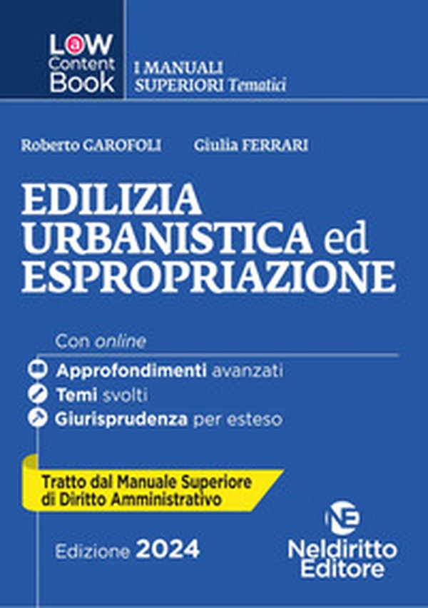 L(a)w content book. I manuali superiori tematici. Edilizia, urbanistica ed espropriazione. Per concorso in Magistratura - Vol. 1 - Librerie.coop L(a)w content book. I manuali superiori tematici. Edilizia, urbanistica ed espropriazione. Per concorso in Magistratura - Vol. 1 - Librerie.coop