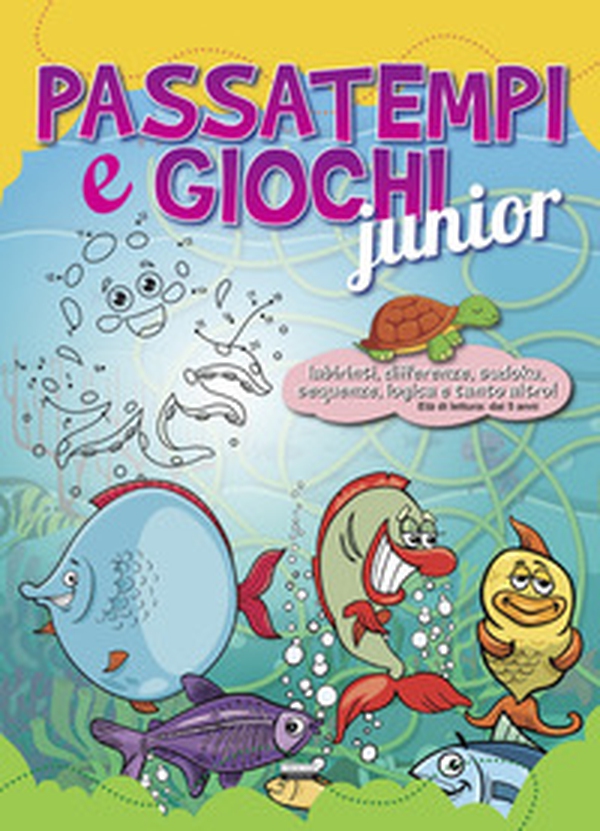 Passatempi e giochi junior. Azzurro - Librerie.coop Passatempi e giochi junior. Azzurro - Librerie.coop