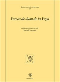 Versos de Juan de la Vega - Librerie.coop