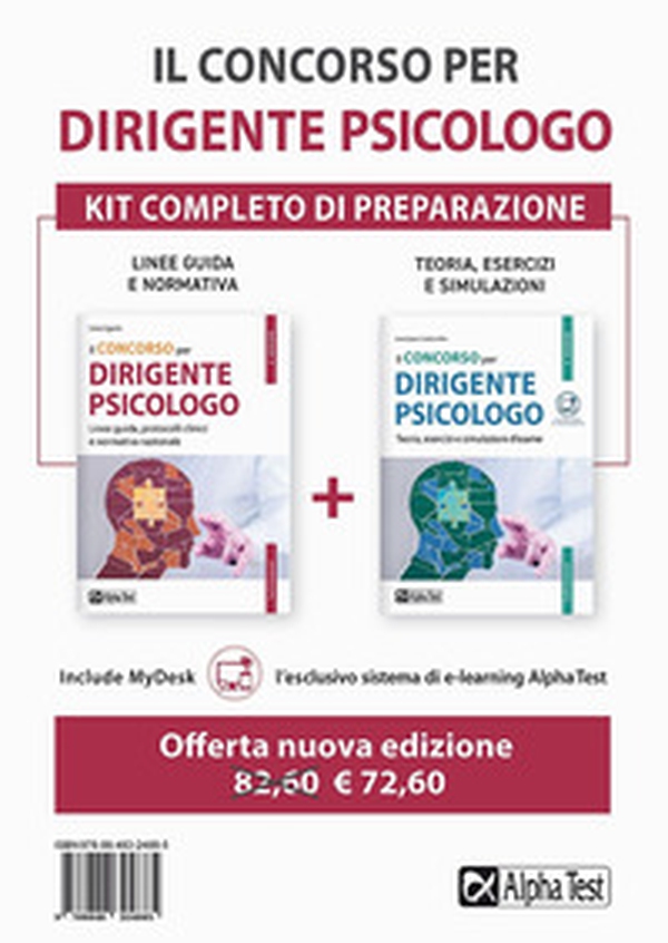 Il concorso per dirigente psicologo. Kit completo di preparazione - Librerie.coop Il concorso per dirigente psicologo. Kit completo di preparazione - Librerie.coop