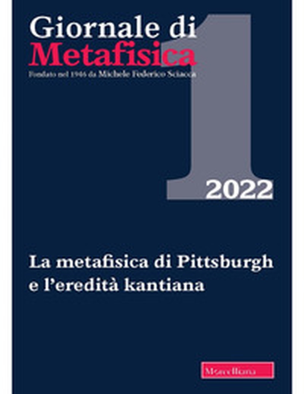 Giornale di metafisica - Librerie.coop Giornale di metafisica - Librerie.coop