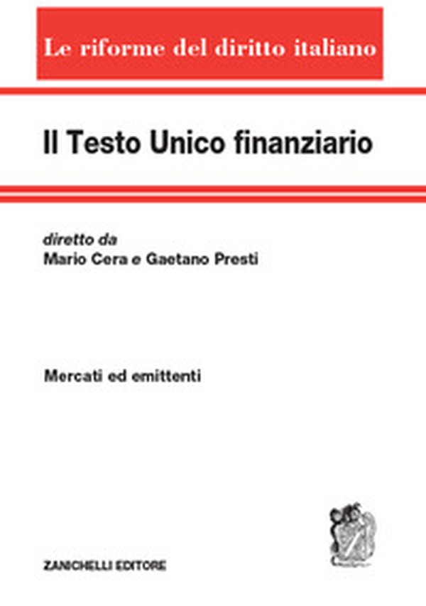 Il testo unico finanziario - Vol. 2 - Librerie.coop Il testo unico finanziario - Vol. 2 - Librerie.coop