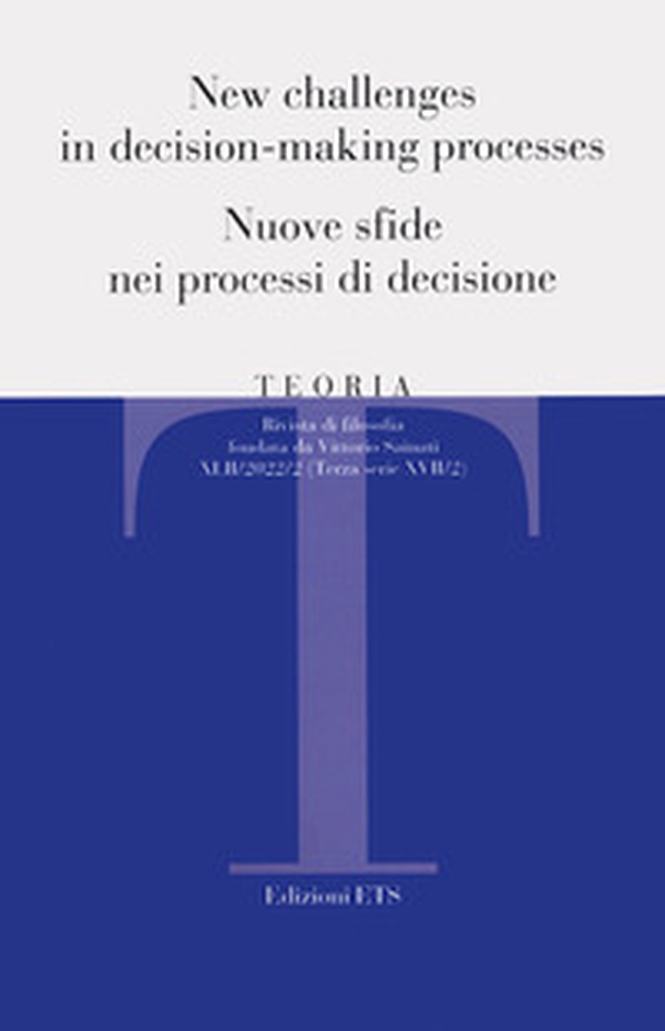 Teoria. Rivista di filosofia - Vol. 2 - Librerie.coop Teoria. Rivista di filosofia - Vol. 2 - Librerie.coop