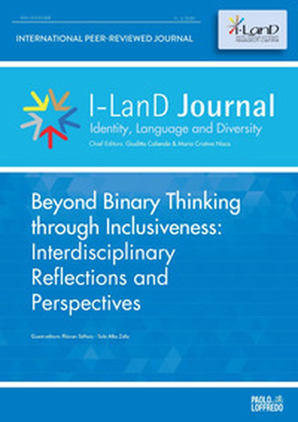 I I-LanD Journal. Identity, language and diversity - Librerie.coop I I-LanD Journal. Identity, language and diversity - Librerie.coop
