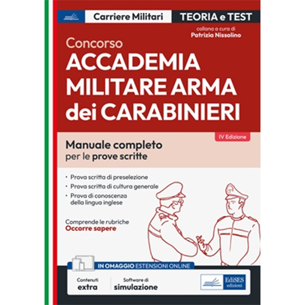 Concorso Accademia Carabinieri - Ufficiali Arma dei Carabinieri - Librerie.coop Concorso Accademia Carabinieri - Ufficiali Arma dei Carabinieri - Librerie.coop