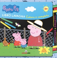 Completa e colora con Peppa Pig. Libro lavagna - Librerie.coop