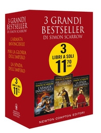 3 grandi bestseller di Simon Scarrow: L'armata invincibile-Per la gloria dell'impero-La spada dell'impero - Librerie.coop