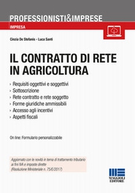 Il contratto di rete in agricoltura - Librerie.coop