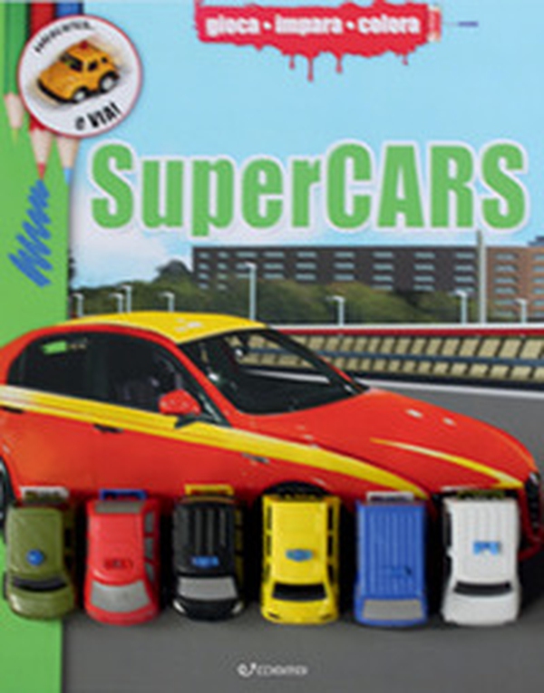 Supercars. Gioca impara colora - Librerie.coop Supercars. Gioca impara colora - Librerie.coop
