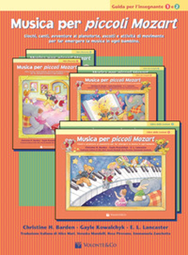 Musica per piccoli Mozart. Guida dell'insegnante. Livello 1-2. Giochi, canti, avventure, ascolti e attività di movimento per far emergere la musica in ogni bambino - Librerie.coop Musica per piccoli Mozart. Guida dell'insegnante. Livello 1-2. Giochi, canti, avventure, ascolti e attività di movimento per far emergere la musica in ogni bambino - Librerie.coop